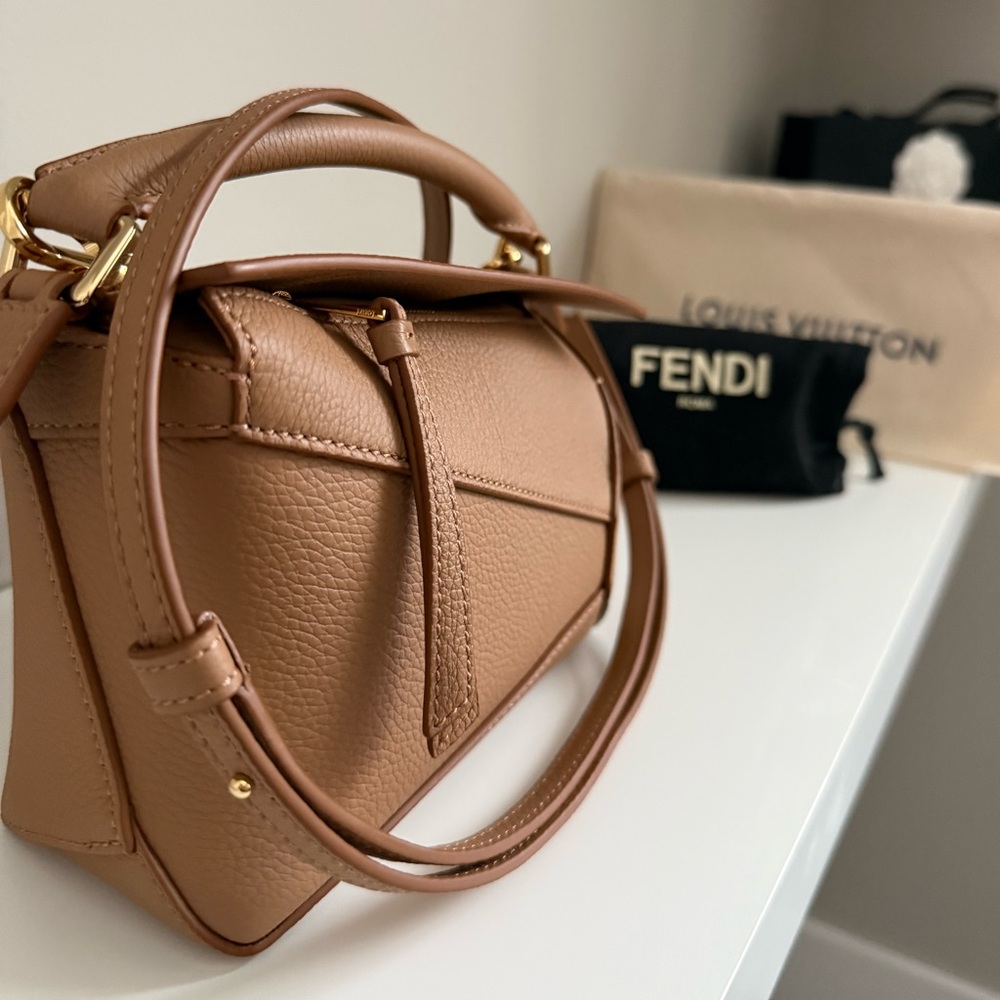 Loewe Mini Puzzle Bag in Toffee - Picture 2 of 4